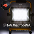 Outdoor portable folding electrodeless LED work light